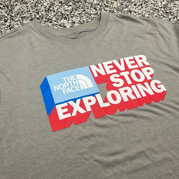 The North Face Never Stop Exploring T-Shirt- Size Large - Picture 2 of 5